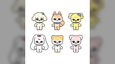 아이브, 에버랜드 여름 물들였다…미니브 버스·포토카드 미션까지