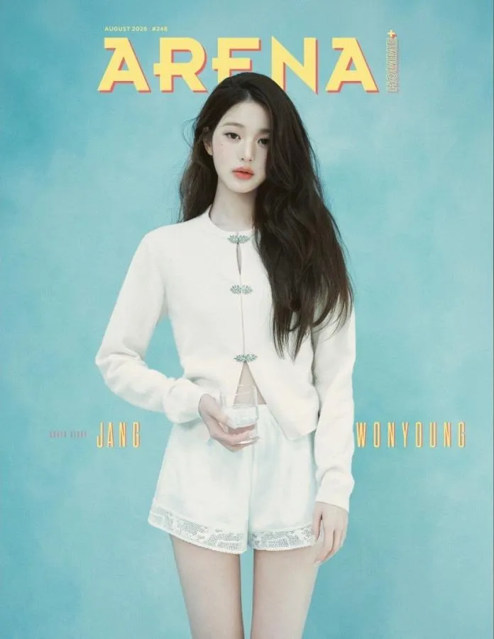 IVE's Jang Wonyoung Captivates with Dreamy Visuals in Arena Homme+ August Cover Shoot