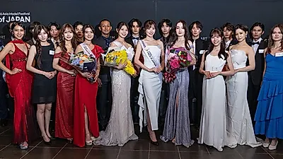 일본 차세대 모델 4인 선발, '페이스 오브 재팬 2026' 개최