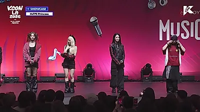 KCON LA 무대 달군 H//PE, 블락비 'Very Good'까지 소화한 에너지