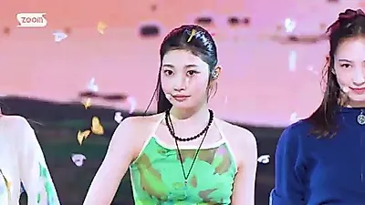 Saki de TUIDE enciende el Face Cam de Inkigayo con la mirada luminosa de 'SUN KISS'