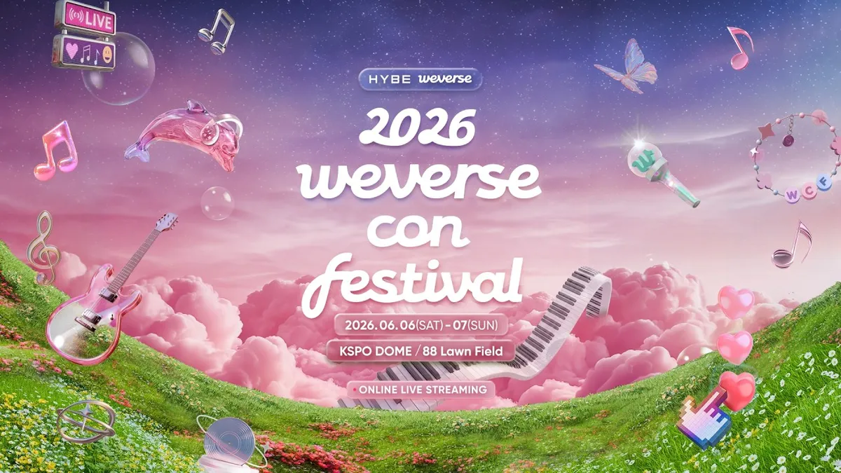 WeverseCon Festival 2026 Key Visual