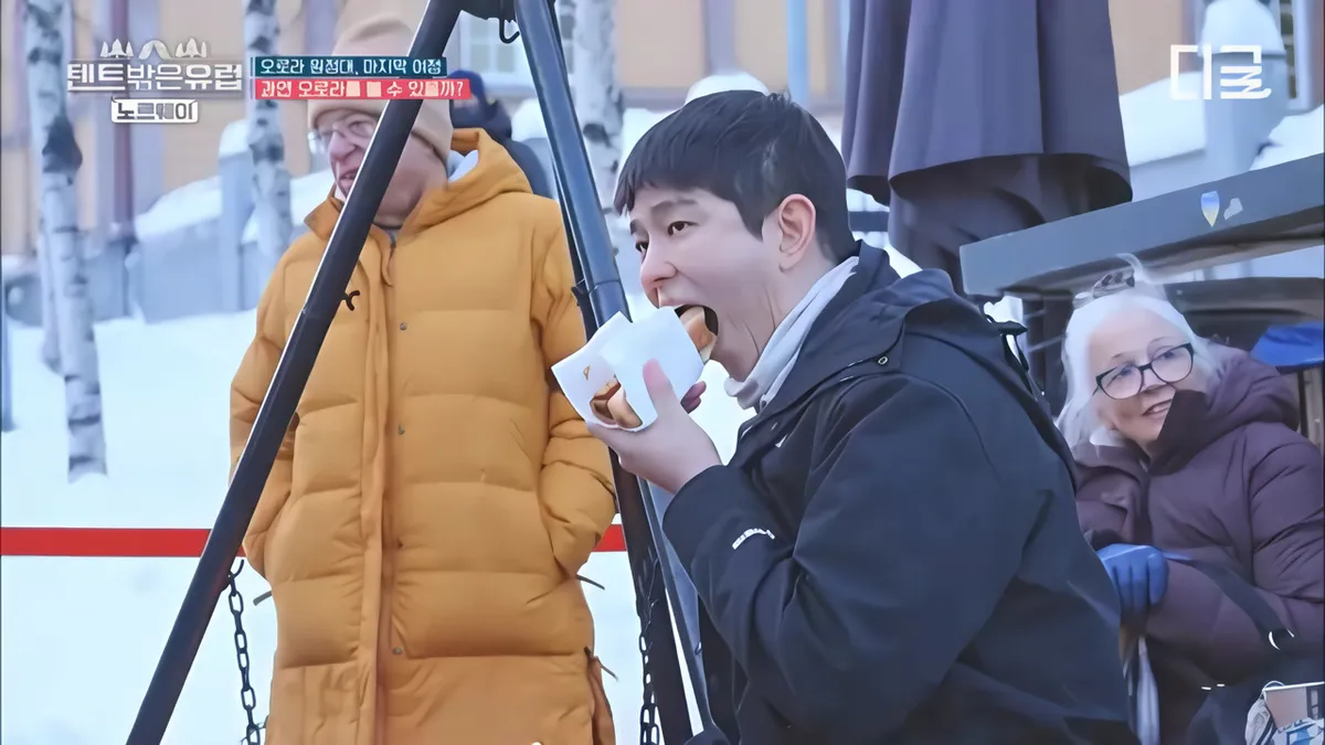 Diggle YouTube Video: Cast Members Taste Reindeer Hot Dogs Outdoors in Norway