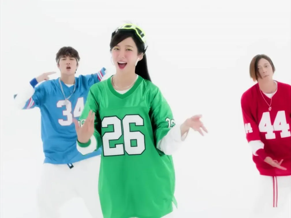 Wild Thing Triangle Scene in Lotte Entertainment's 'Love is' Music Video