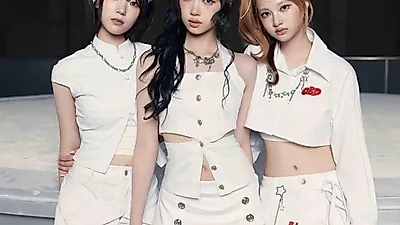 OurBirthday、白のスポーティールックで始動…JYP約4年ぶり新ガールズグループの初章