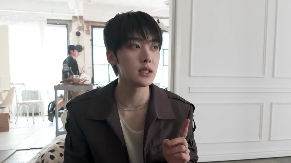 Yoon San-ha Interviewed at Fan Concert VCR Filming Site