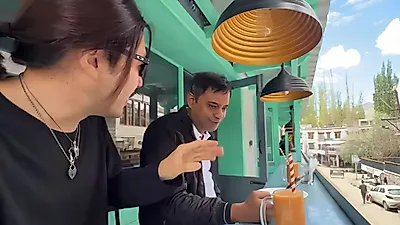 ノ・ホンチョル、シン・グの一言に背中押されインドへ…初パッケージ旅でゴンパへ
