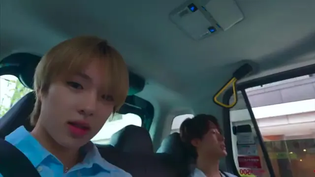 NCT WISH チーズボールズのメンバーが車内で二人きりのVlogを撮影
