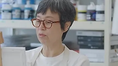 パク・ミソン、夫イ・ボンウォンを描いて涙…昔好きだったお兄さんの目は今も綺麗