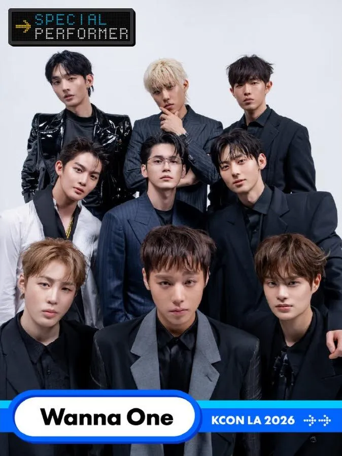 Wanna One、9年ぶりにLAのステージへ!KCON LA 2026にスペシャルパフォーマーとして出演決定