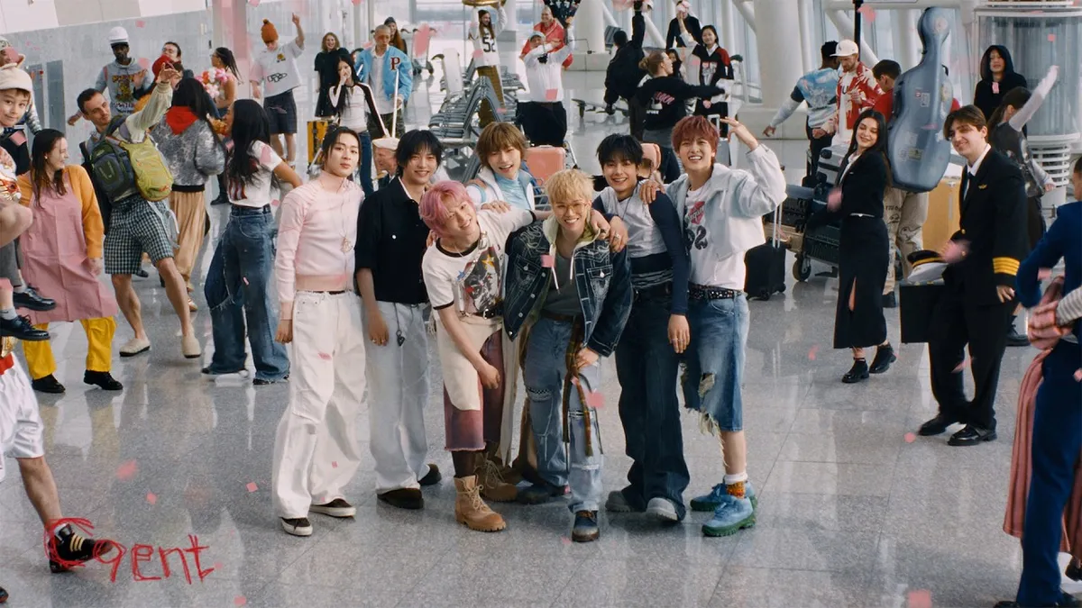 NAZE Official 'People Talk' Music Video Group Scenes
