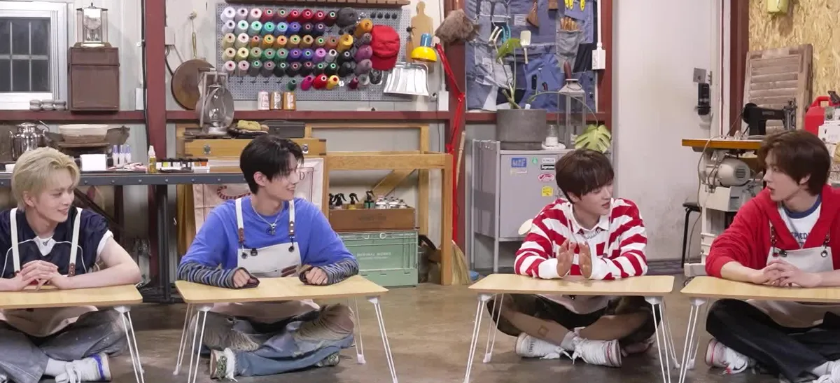 LUNATE Members Engage in Roleplay Within a Sneaker Shop Set