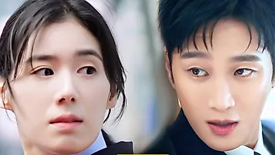 Ahn Bo-hyun grins as Jung Eun-chae glares in Chaebol X Detective 2