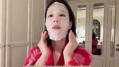 기은세, 선선해진 날씨 속 정갈한 한상차림과 뷰티 루틴 공개
