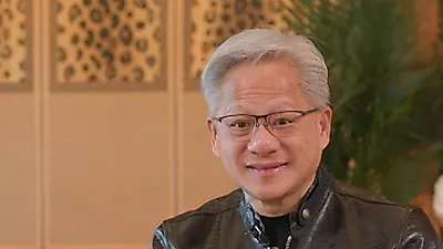 Jensen Huang brings AI down to earth with Yoo Jae-suk on You Quiz