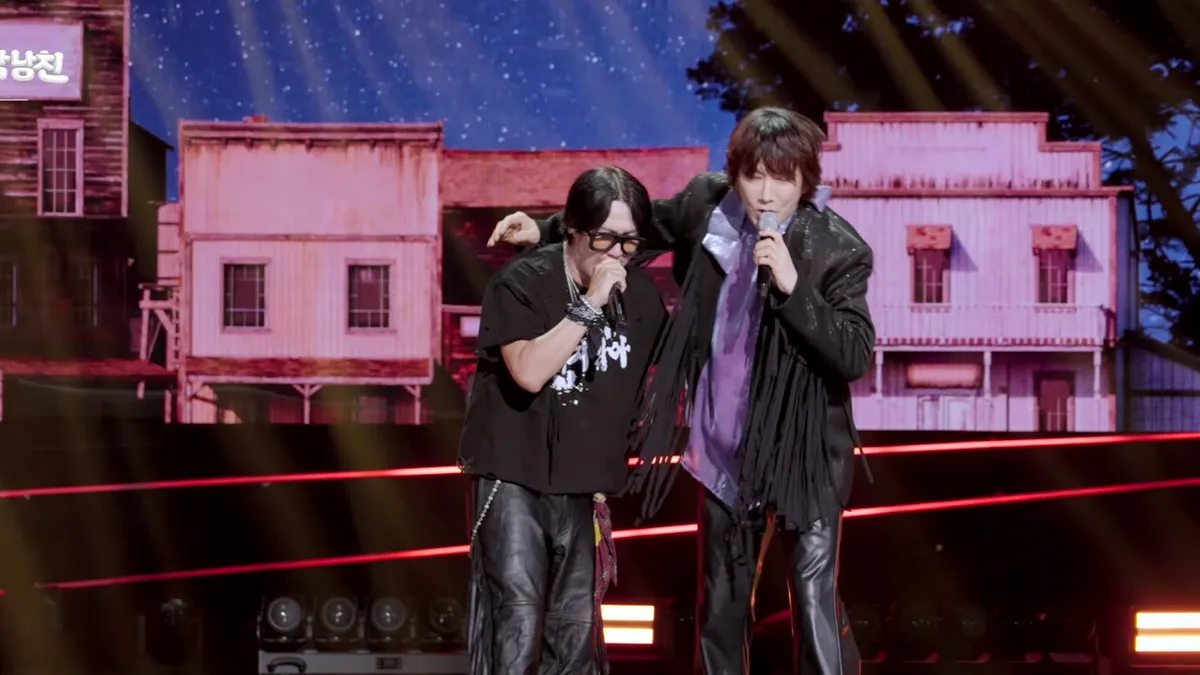 HaHa y Kim Jang-hoon se presentan juntos en el escenario de 'The Seasons'