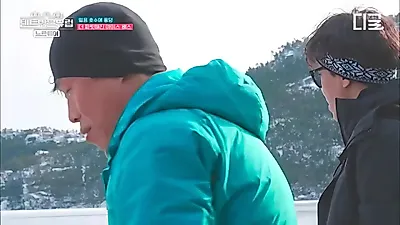 뜨거운 사우나 뒤 0도 호수 입수, 노르웨이서 즐긴 극한의 힐링