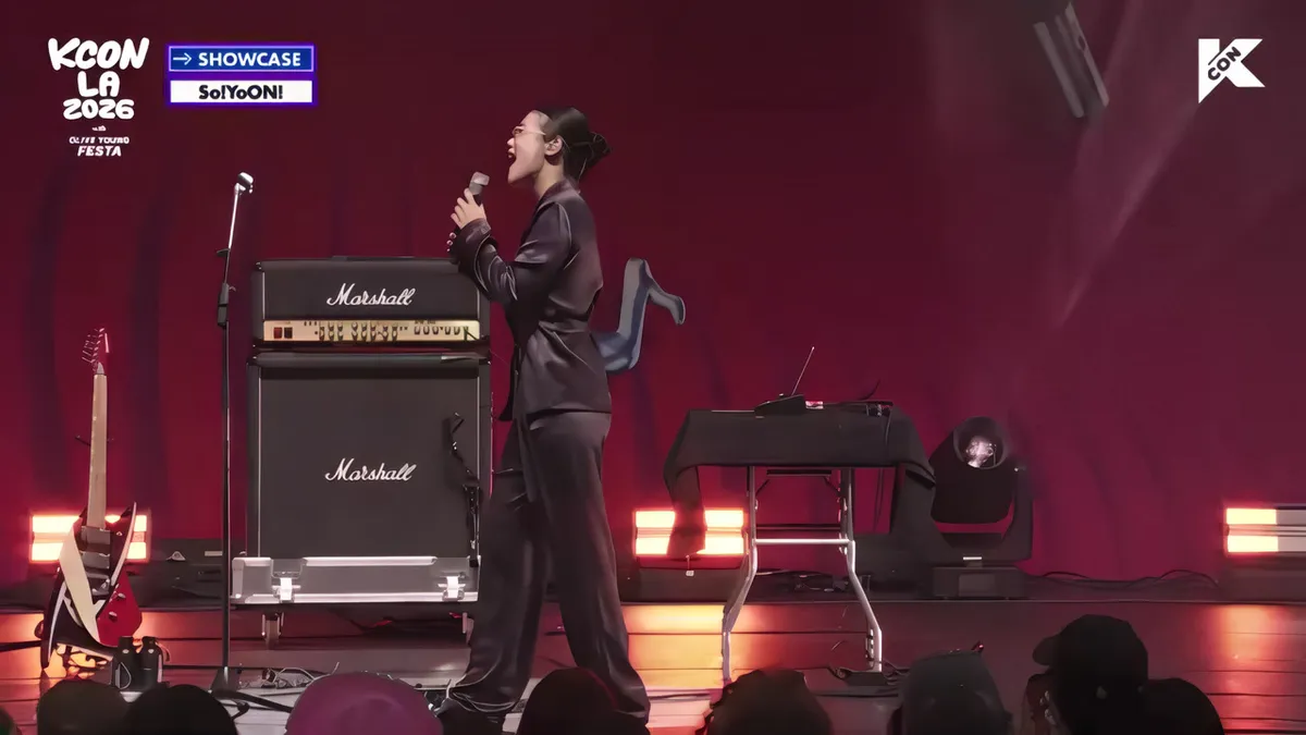 So!YoON! cautiva con su interpretación de Go Easy en el TOYOTA MUSIC DEN STAGE de KCON