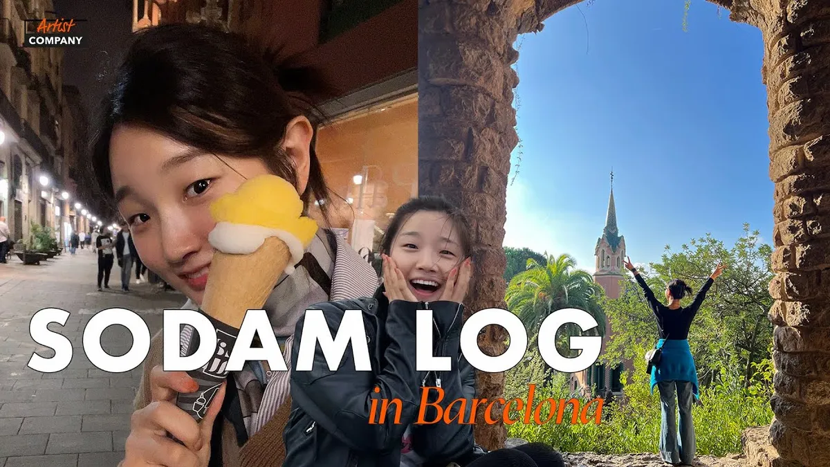 Park So-dam Europe Travel Vlog SODAM LOG in Europe
