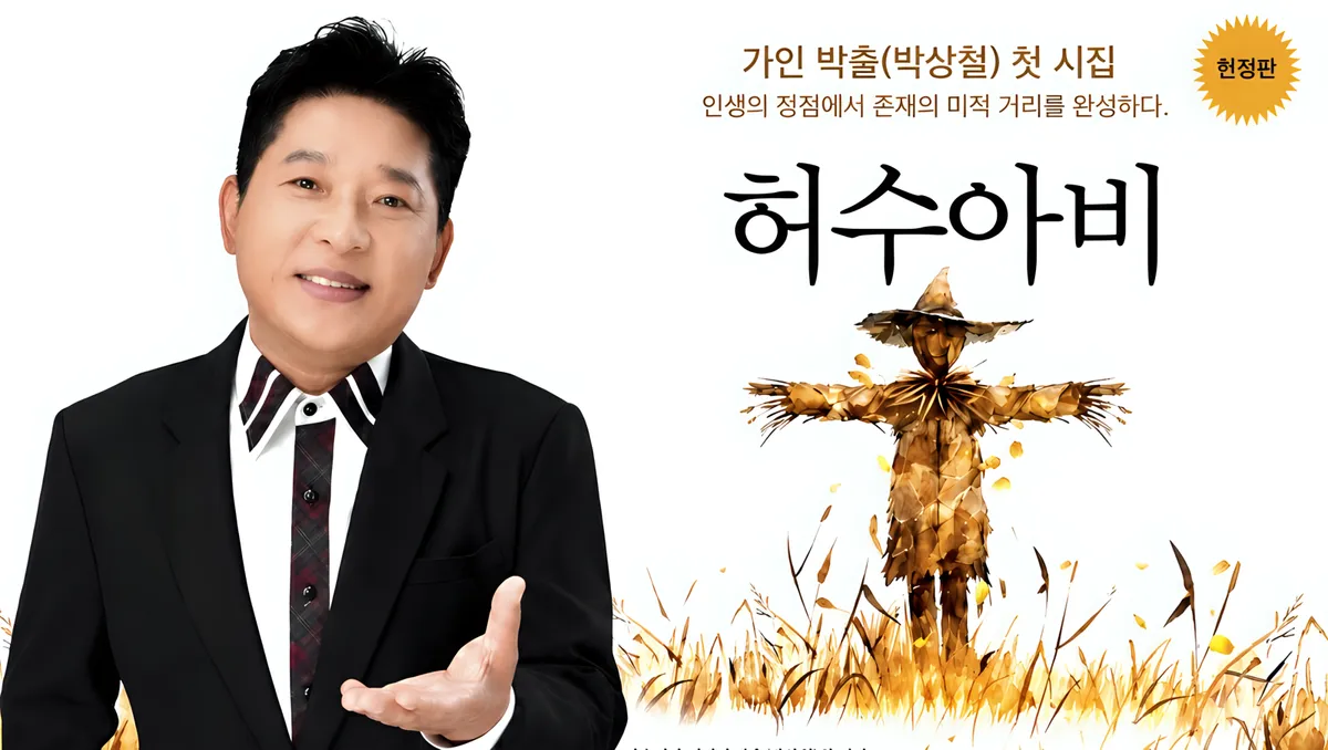 Singer Park Sang-cheol Releases Debut Poetry Collection 'Scarecrow' Under Pen Name Park Chul
