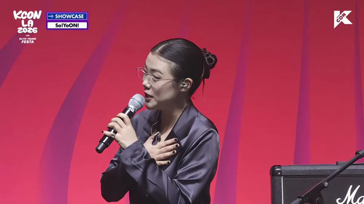 So-yoon Performs on Toyota Music Den Stage at KCON LA 2026