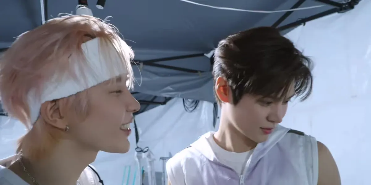 RIIZE Members Chatting Backstage at Waterbomb Seoul 2026
