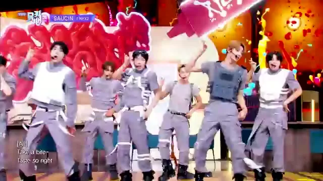 NEXZ Performs SAUCIN on KBS WORLD TV 8D Bank Stage