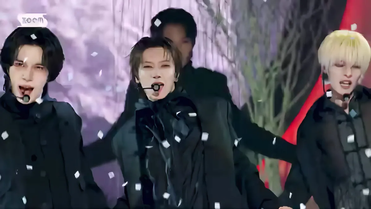 웨이션브이 텐, '인기가요'서 선보인 'Vision Wings' 영어 버전 무대