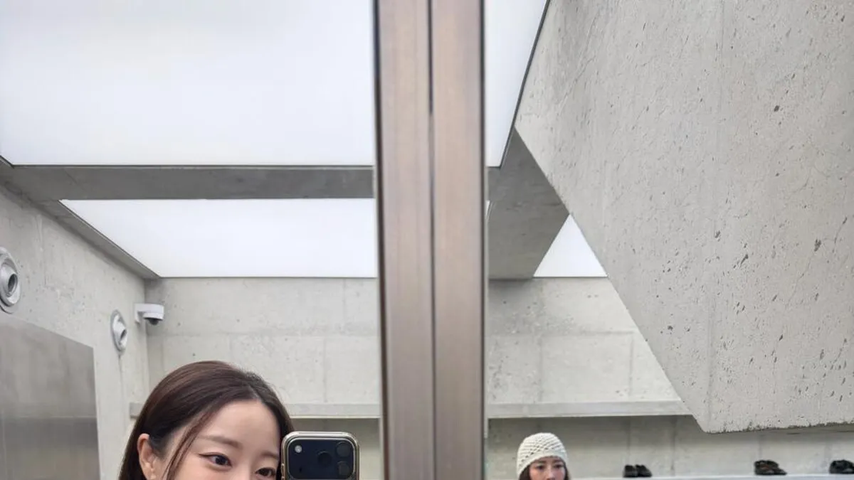 임신 7개월 고우리, 성수동 팝업스토어 방문... 황보와 함께한 근황