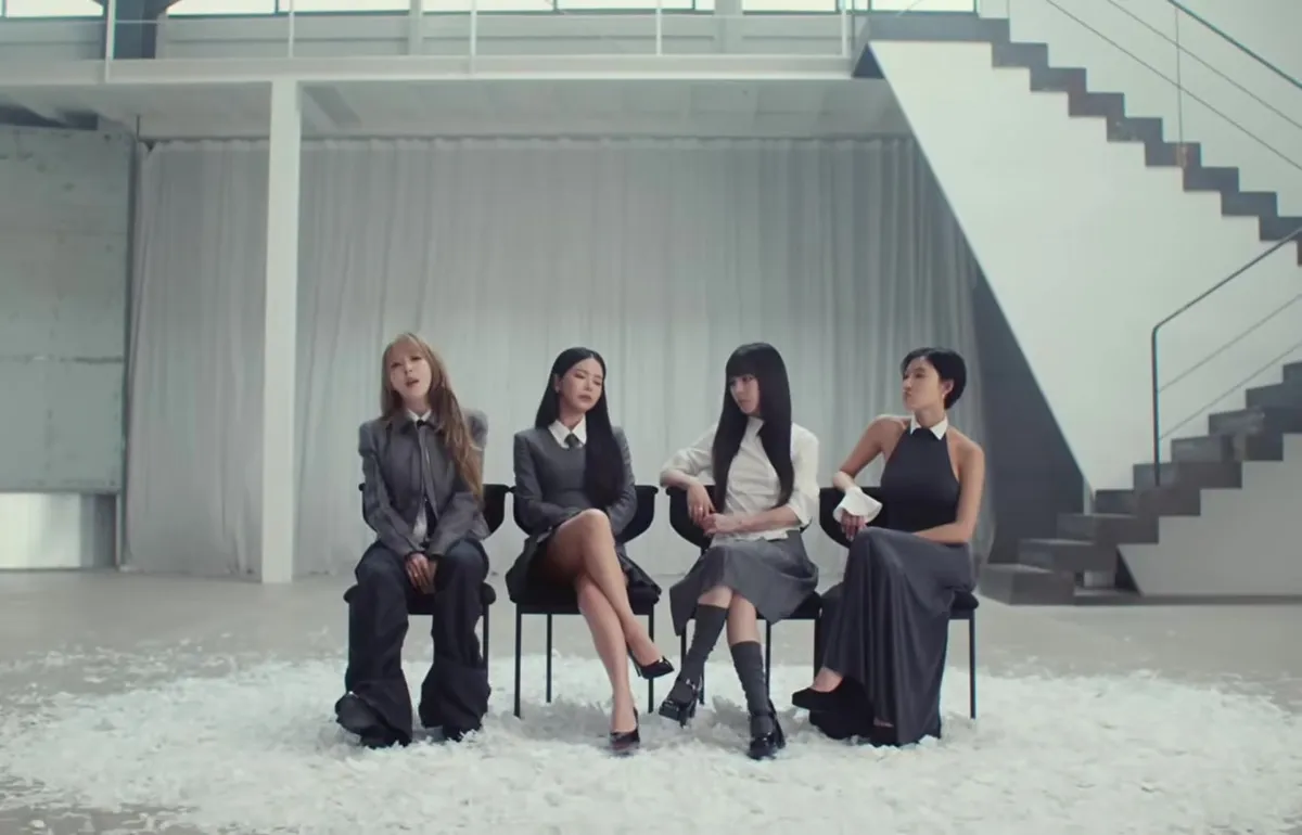 MAMAMOO『4 Flowers』MVに登場するグループショット